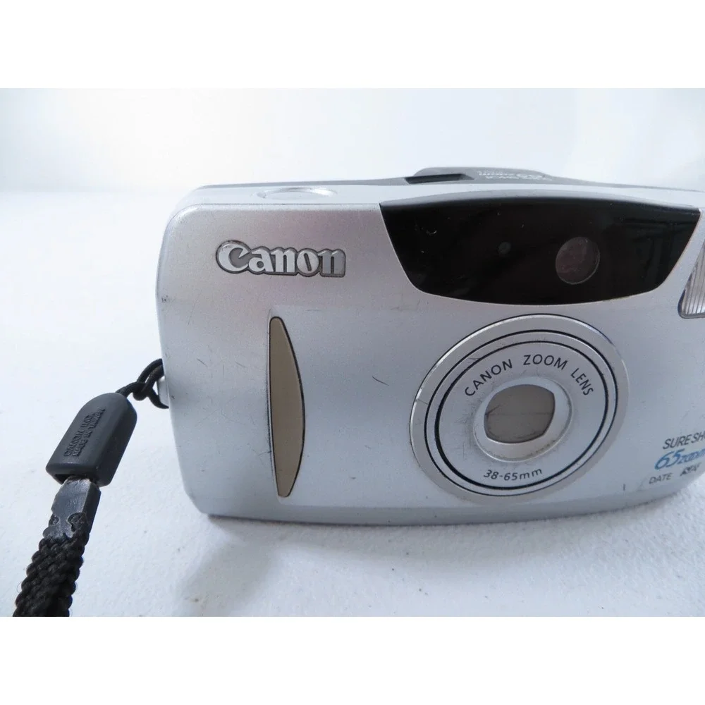 Canon Sure‎ Shot 65 Zoom Point & Shoot 35mm Film Camera UNTESTED READ
